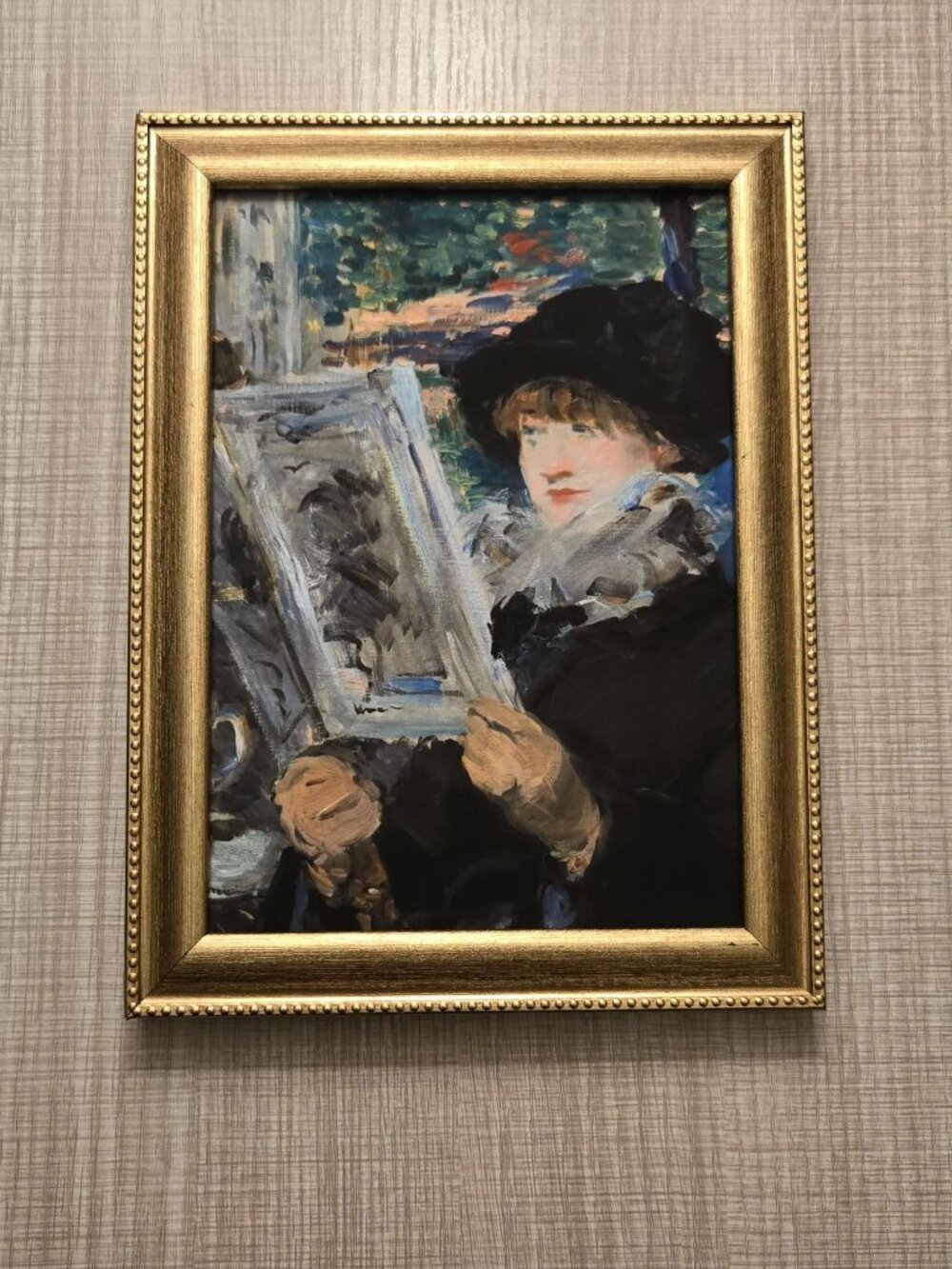 Édouard Manet "Woman Reading" Art Reproduction Print